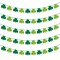 St Patricks Day Decorations 5 Pack Shamrock Clover Felt Banner Garland for St Patricks Day Decor Dark Green Light Green for Party Home Store